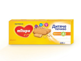 ДХ Milupa печиво дит. пшеничне від 6міс. 135г