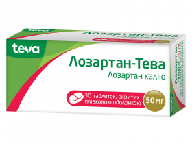 ЛОЗАРТАН табл.  50 мг №30