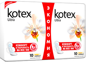 Прокладки гиг. KOTEKC Ultra Soft Normal Duo №20