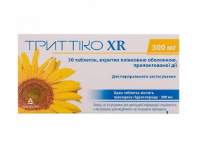 ТРИТТІКО XR табл., в/о, прол./д. 300 мг №30