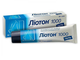 Лиотон 1000 гель туба 50г*