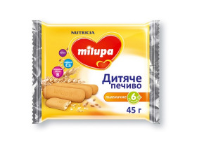 ДХ Milupa печиво дит. пшеничне від 6міс. 45г