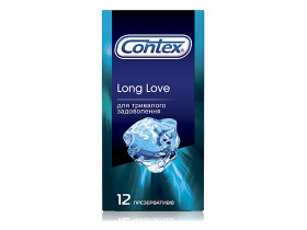 Презервативы Контекс Long Love с анестетиком №12