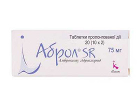 АБРОЛ SR табл. 75 мг №20