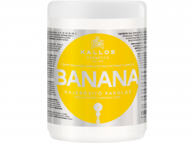 Каллос Banana маска для зміцнення волосся з екстрактом банану та мультивітамінним комплексом 1л