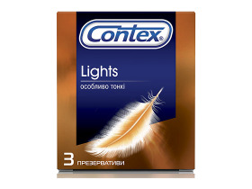 Презервативы Контекс Lights особо тонкие №3
