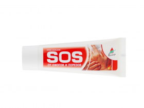 SOS крем-бальз. від опіків та порізів 10г